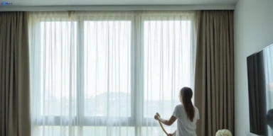 Delicate sheer drape cleaning fairfield-west-nsw Matty Curtain Cleaning